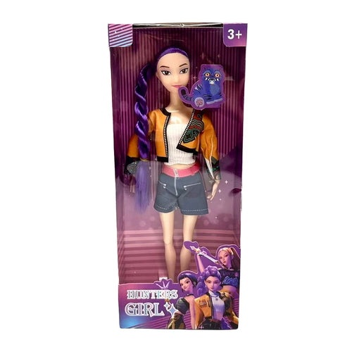 30cm NEW Anime KPop Demon Hunters Doll Vinyl Toy Rumi Mira zoi Character vinyl mask figurine Birthday Gift Fan Club Gifts